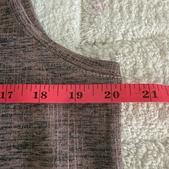 Susan Graver Womens Size Large Pink Liquid Knit Tunic Tank Top Blouse Shimmering - Picture 8 of 11